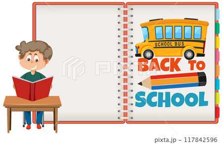 Back to School Illustration 117842596