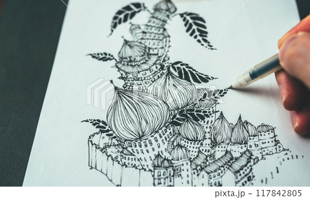 アート制作 117842805