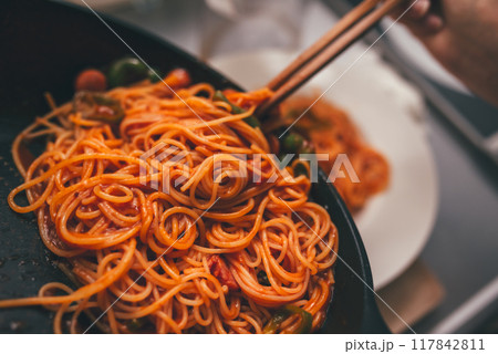 パスタ パスタ 117842811