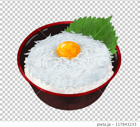 しらす丼　海鮮丼 117843233