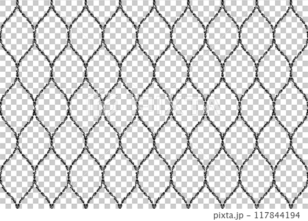 エレガントなベクターシームレスパターン素材 117844194