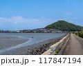 カブトガニが生息する今津干潟と今山に続く遊歩道 117847194
