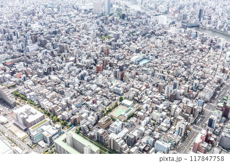 Tokyo Aerial View in Japan 117847758