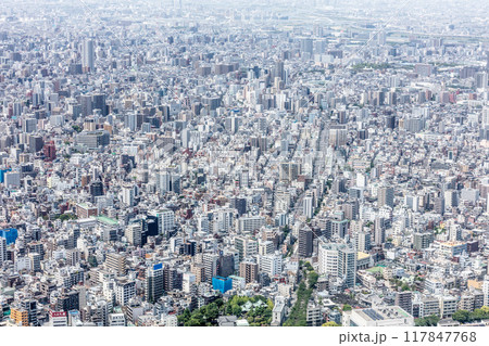 Tokyo Aerial View in Japan Tokyo Aerial View in Japan 117847768