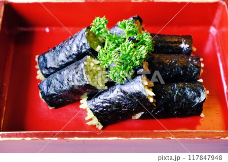 そば寿司 117847948