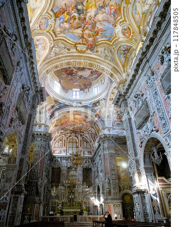 Chiesa del Gesù di Casa Professa, ジェズ教会の内観（イタリア、パ） 117848505