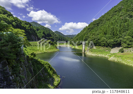 佐治　佐治川ダム　鳥取県鳥取市 117848611