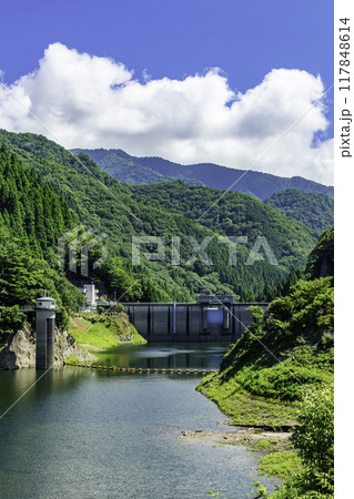 佐治　佐治川ダム　鳥取県鳥取市 117848614