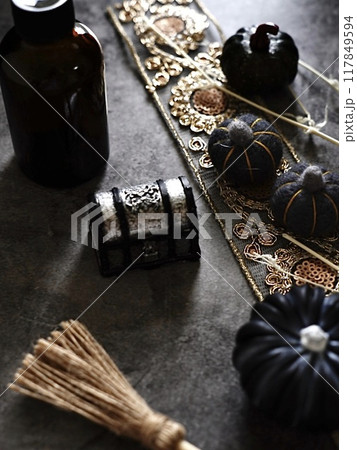 おしゃれなハロウィンのインテリア雑貨 117849594