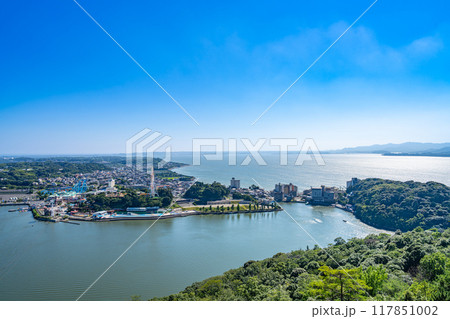 舘山寺にある大草山展望台から見た風景(静岡県) 117851002