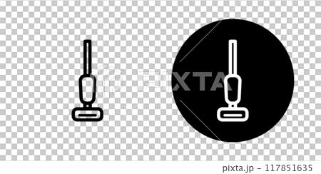 Vacuum cleaner icon material Vacuum cleaner icon material 117851635