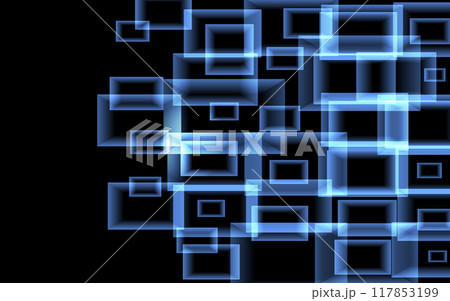 仮想空間,抽象的な背景イメージ 117853199