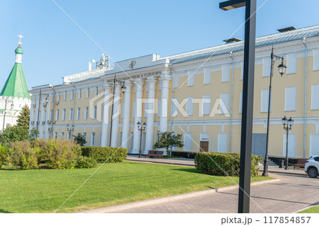 europe travel nizhny old architecture russia tourism landmark city building novgorod philharmonia europe travel nizhny old architecture russia tourism landmark city building novgorod philharmonia 117854857