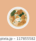 唐揚げうどん 117855582