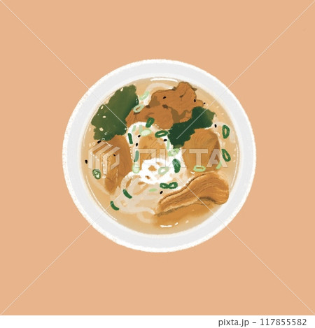唐揚げうどん 117855582