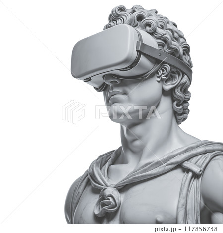 VR virtual reality glasses, using new technology for entertainment in metaverse 117856738