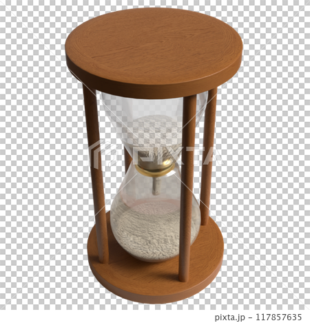 The sand clock png image 3d rendering 117857635