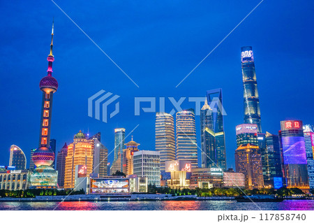 上海の夜景 上海の夜景 117858740