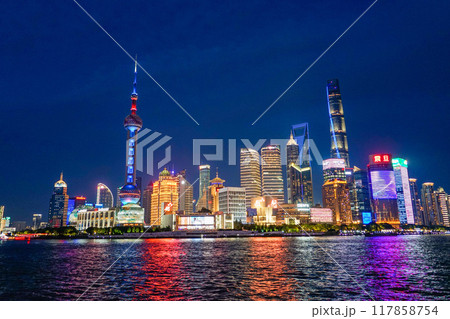 上海の夜景 上海の夜景 117858754