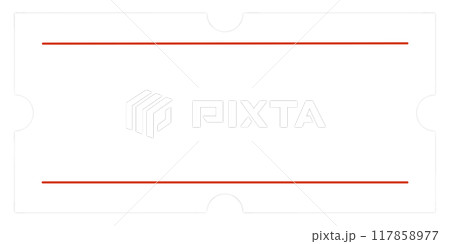 値札シール風のコピースペース 117858977