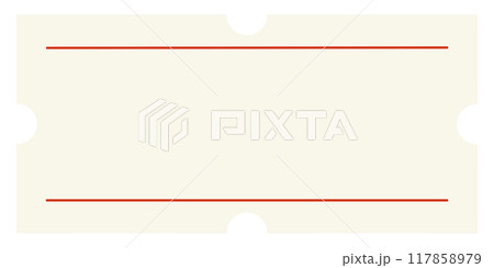 値札シール風のコピースペース 117858979