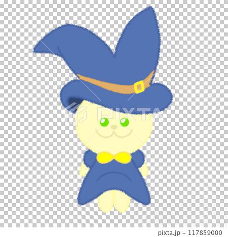 Magical rabbit illustration [sitting ver.] 117859000