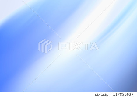 青・紫色系の流れるようなライン背景 117859637