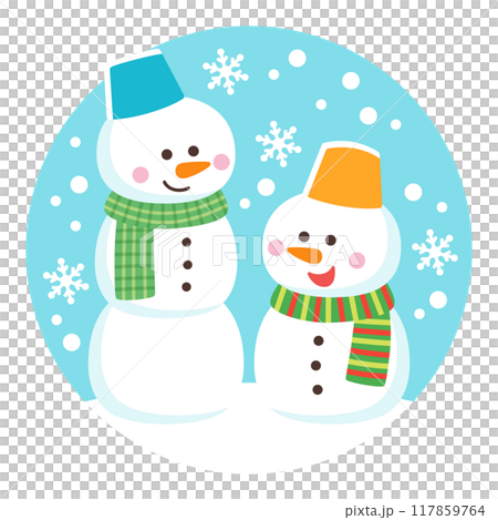 可愛的雪人 117859764