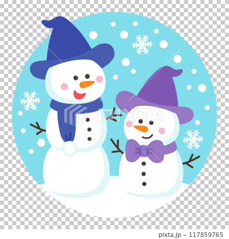 可愛的雪人 117859765