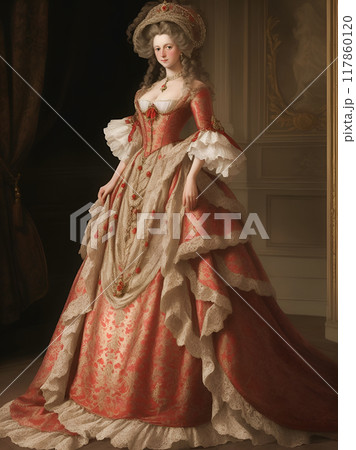 貴族のイメージ「AI生成画像」 貴族のイメージ「AI生成画像」 117860120