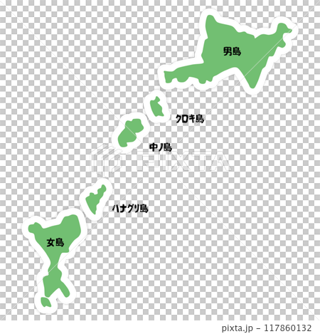 Shape of the Danjo Islands (Nagasaki Prefecture) Shape of the Danjo Islands (Nagasaki Prefecture) 117860132