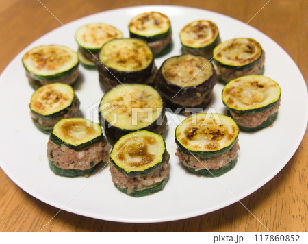 ズッキーニの挟み餃子 ズッキーニの挟み餃子 117860852