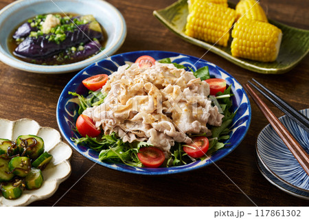 夏の料理色々 117861302