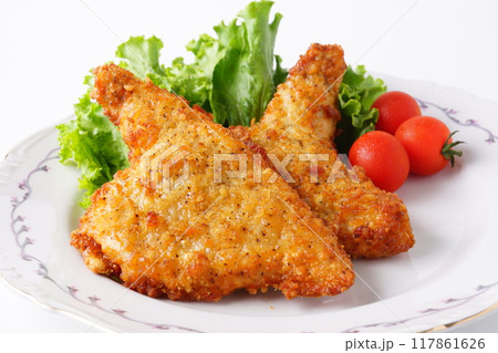 フライドチキン フライドチキン 117861626