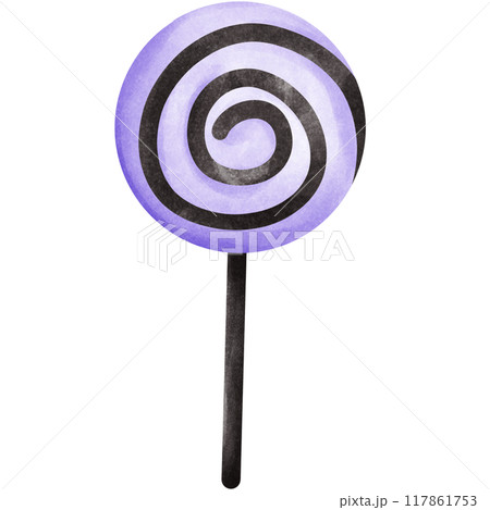 Halloween ghost and candy 117861753