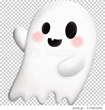 Halloween ghost and candy Halloween ghost and candy 117861800