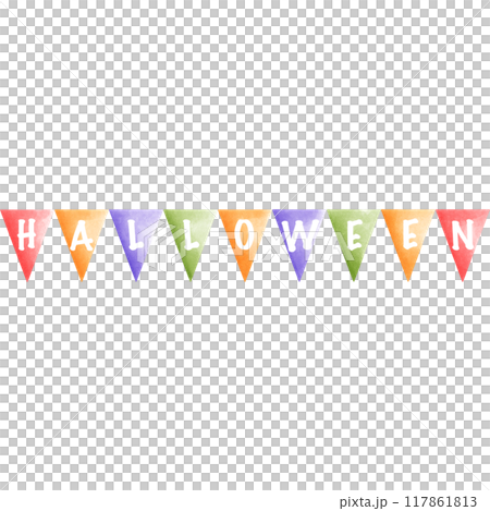 Halloween ghost and candy 117861813