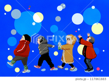 冬服の子供達 冬服の子供達 117861883