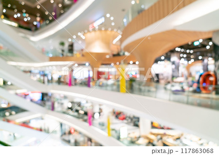 abstract blur and defocused luxury shopping mall and retail store for background abstract blur and defocused luxury shopping mall and retail store for background 117863068
