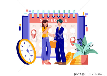 Business meeting appointment Business meeting appointment 117863620