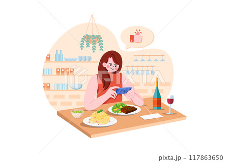 Expert Foodie Trying Food and Makes Review 117863650