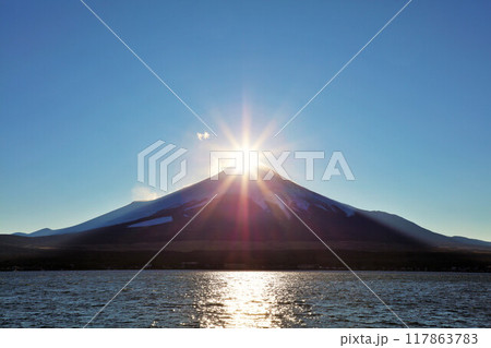 ダイヤモンド富士 ダイヤモンド富士 117863783