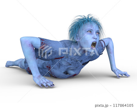 女性ゾンビ 女性ゾンビ 117864105