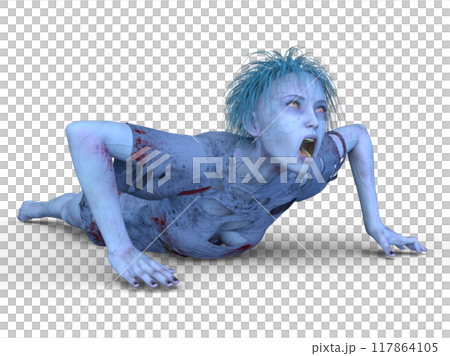 女性ゾンビ 女性ゾンビ 117864105