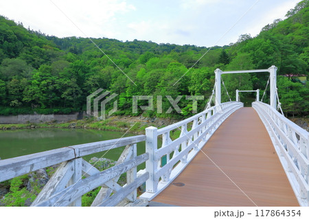 旭川市　神居古潭　神居大橋 117864354