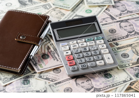 外貨取引イメージ(アメリカドル) 外貨取引イメージ(アメリカドル) 117865041