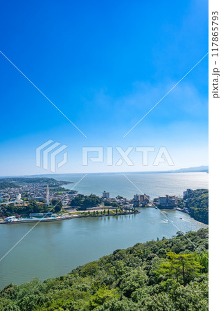 舘山寺にある大草山展望台から見た風景(静岡県) 117865793