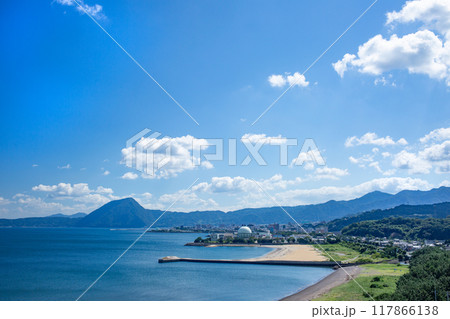 別府湾高崎山一望 別府湾高崎山一望 117866138