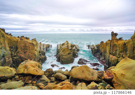 宮崎県日南市　鵜戸神宮　亀石 117866146