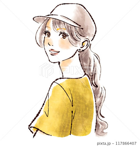 女性・女の子のイラスト素材 女性・女の子のイラスト素材 117866407